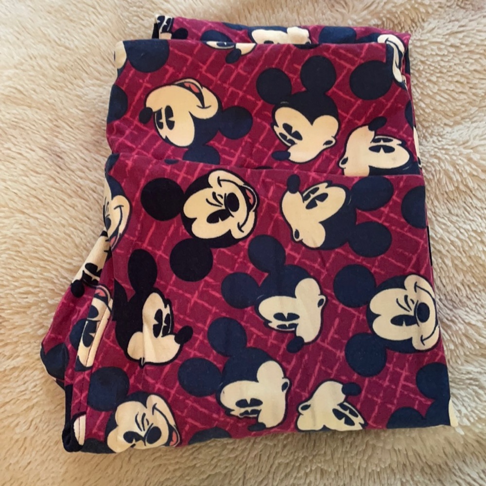LulaRoe Mickey Mouse Leggings